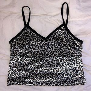 Cheetah tank top